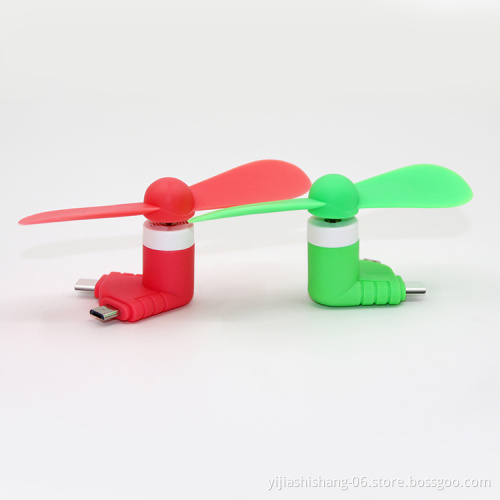 Yijiashishang 2 in 1 Mini USB Portable Mobile Phone Fan Flexible Super Phone Fan